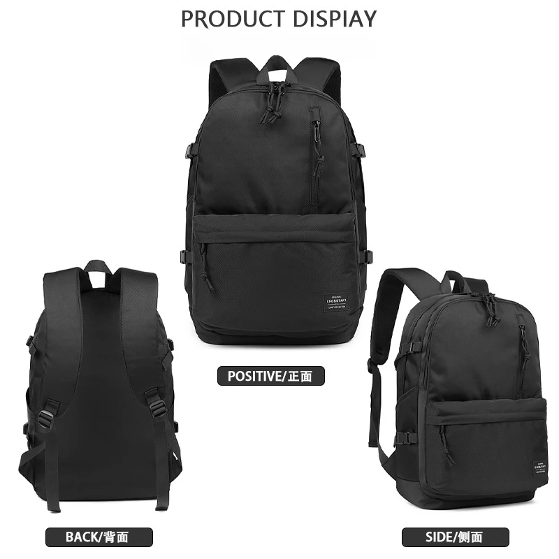 Men's Fashion Shoulder Bag Casual Simple Large Capacity Travel Backpack Daily Computer Backpack Schoolbag