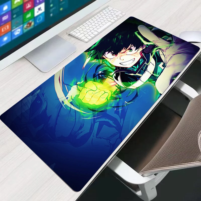 

Anime My Hero Academia Gaming New HD Custom Mousepad Natural Rubber Carpet Anti Slip Desk Mat Laptop Office Mouse Pad for CS/LOL
