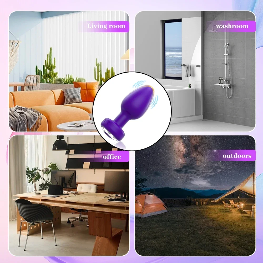 Kabelloser Analdilatator Mit Vibrationsfunktion Für Damen_voghion.com