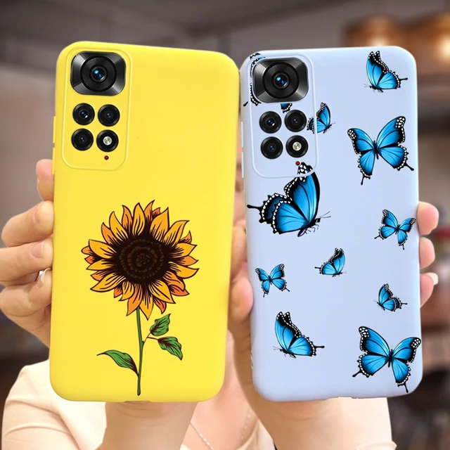 Funda de silicona suave para Xiaomi Redmi Note 11 4G, carcasa pintada con  estilo, parachoques para Redmi Note 11 Pro Plus Fivean unisex