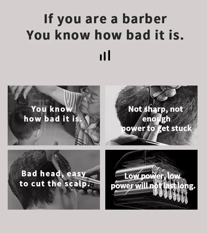 Description Picture 4 of itemKemei 2185 Cordless Hair Trimmer 0mm Zero Gapped Carving Clipper Detailer Barber Professional Electric Finish Cutting Machine