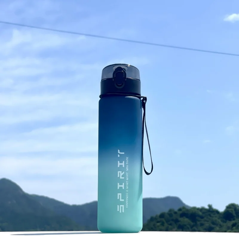 Bouteille d'eau de haute qualité de 560ML, sans BPA, anti-fuite, Portable pour adultes et enfants, sport, salle de sport, bouteilles de boissons écologiques