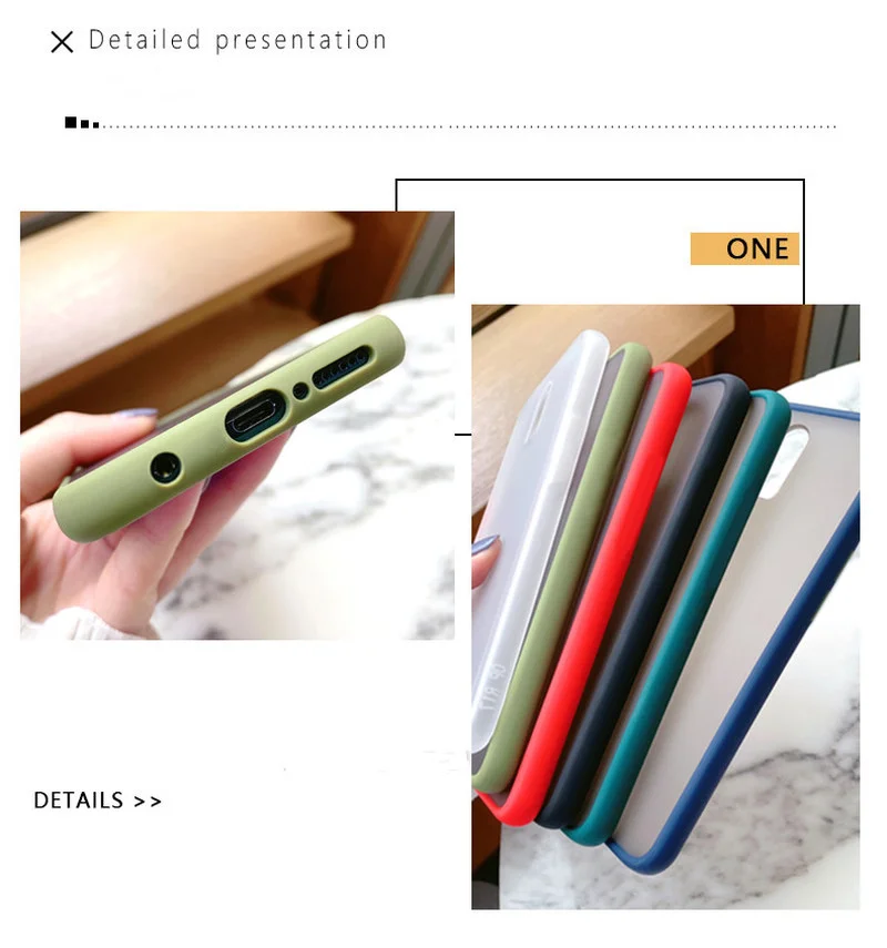 Translucent Matte Phone Case with Enhanced Grip