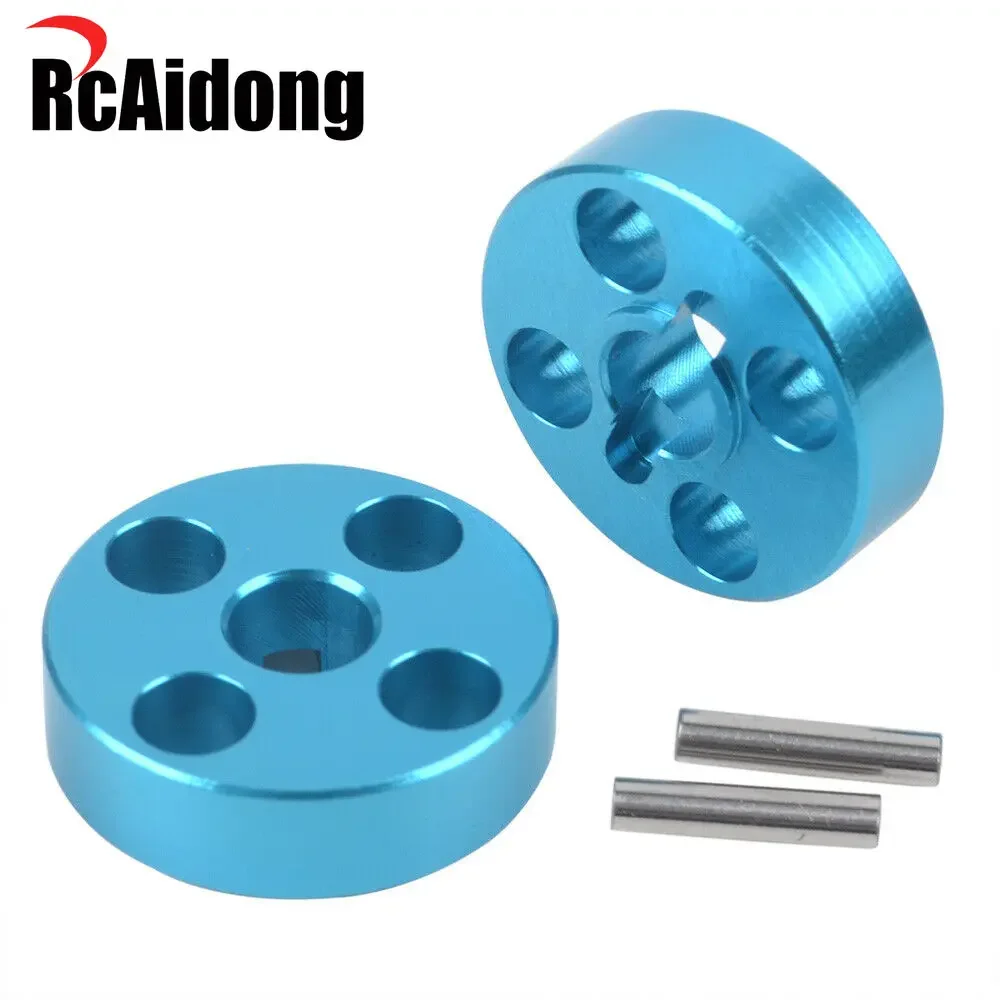 Rcaidong Aluminum 5.0Mm Wheel Hubs Large Shaft For Tamiya Wild One Fox Falcon