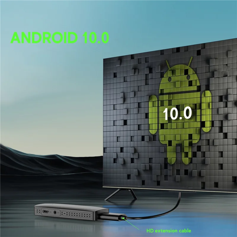 H313 TV 박스 스틱 안드로이드 TV HDR 셋톱 OS, 4K, BT5.0, 와이파이, 6 2.4, 5.8G, 안드로이드 10 스마트 스틱, 안드로이드 미디어 플레이어