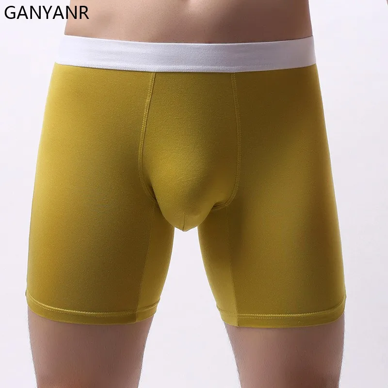 Sportswear Gym Men Running Tights Compression Shorts Leggings Fitness Sport Basketball Sexy Yoga Workout Training Soccer GANYANR