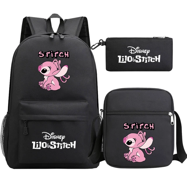 Lilo And Stitch-mochila de dibujos animados 3D para niños y niñas, Mochilas  escolares impermeables para niños de 2 a 5 años - AliExpress