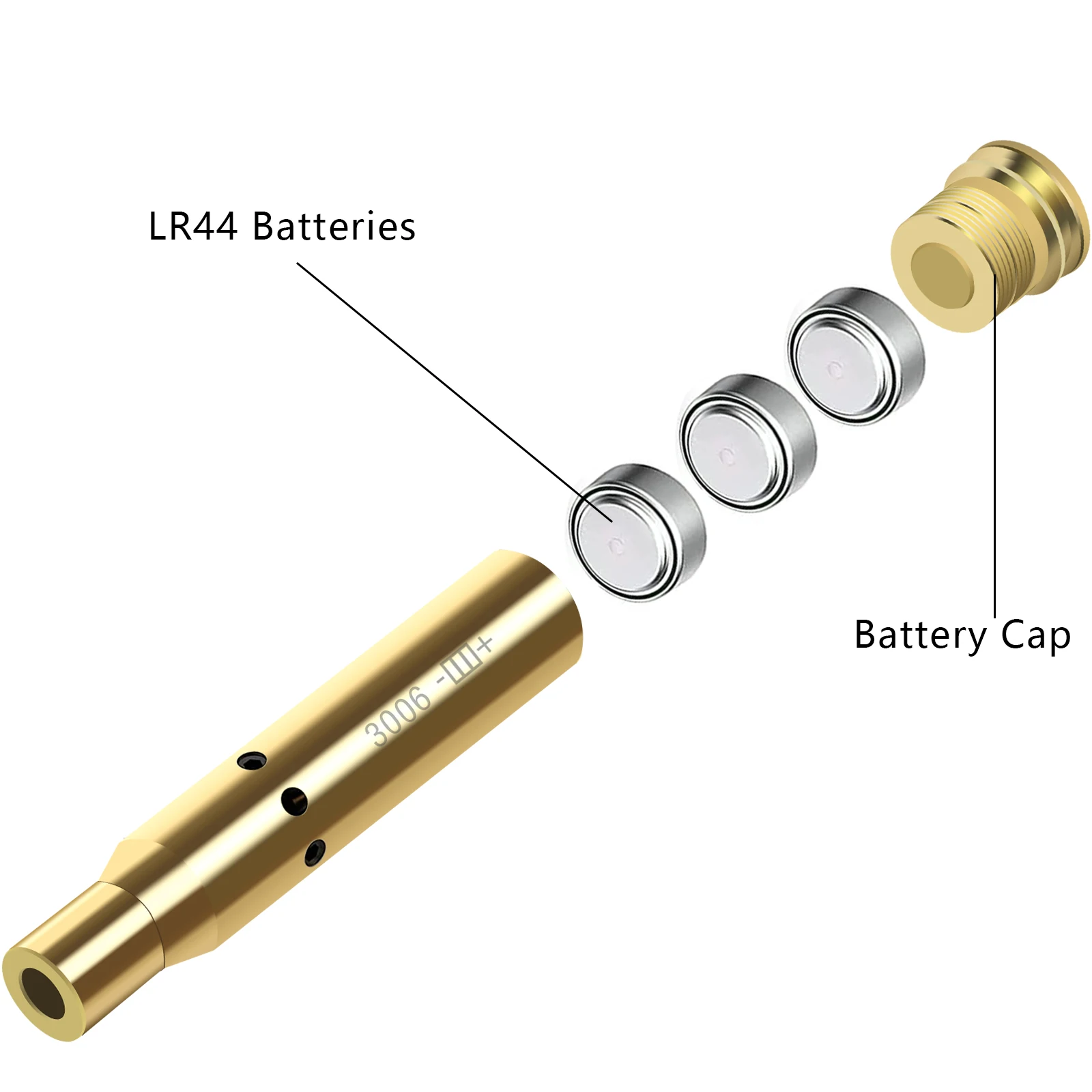 Hisecome 3006 Red Laser Sight Long Battery Life Rugged And Suitable For Dry Fire Simulation And Hunting Practice laser sight