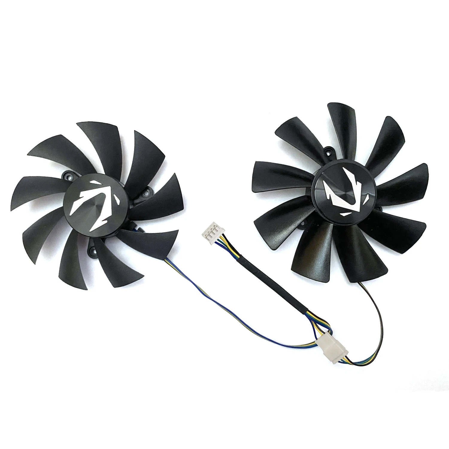Ventilador Gpu para Zotac Rtx2070 Refrigeração Mini Ventilador de Placa de Vídeo Novo Gaa8s2u Ga92s2h 12v 0.45a 4pin Geforce Rtx2070 Rtx 2070 oc 87 mm 100 mm - Imagem 2