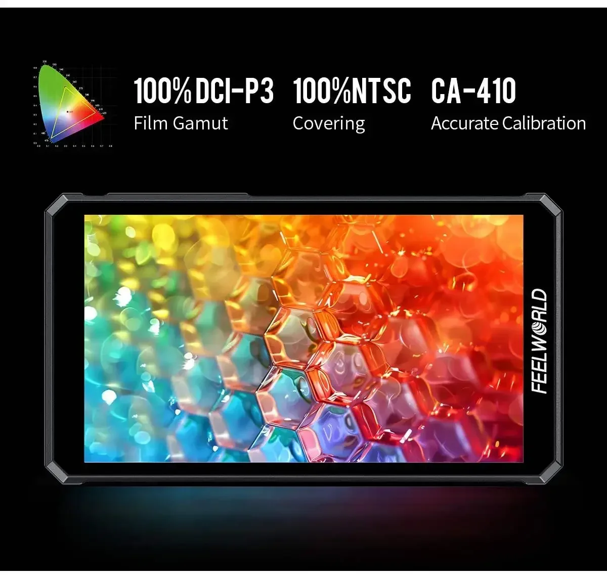 FEELWORLD PS6 5.5" On-Camera Field Monitor IPS FHD1920x1080 4K OLED Touch Screen