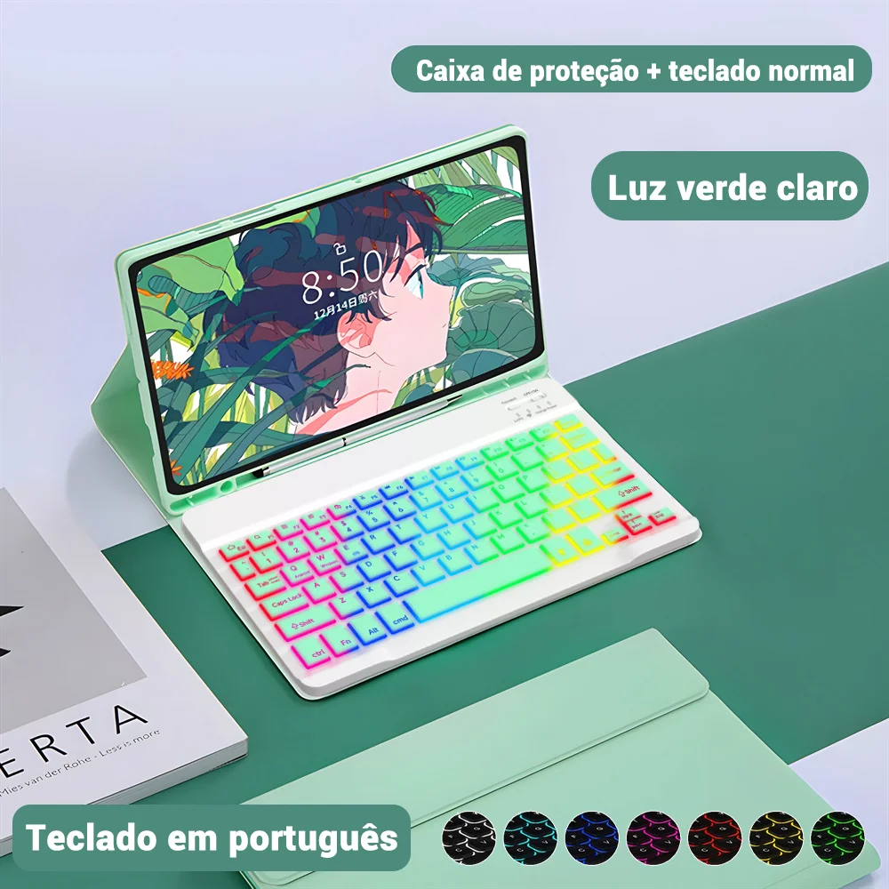 Versatile Samsung Tablet Cover with Keyboard - Premium Protective Case