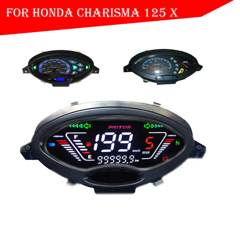 WAVE125 S Motorcycle Digital Instrument Assembly Charisma 125X Women's Scooter MOTORBIKE Electronic Dashboard Modification Parts