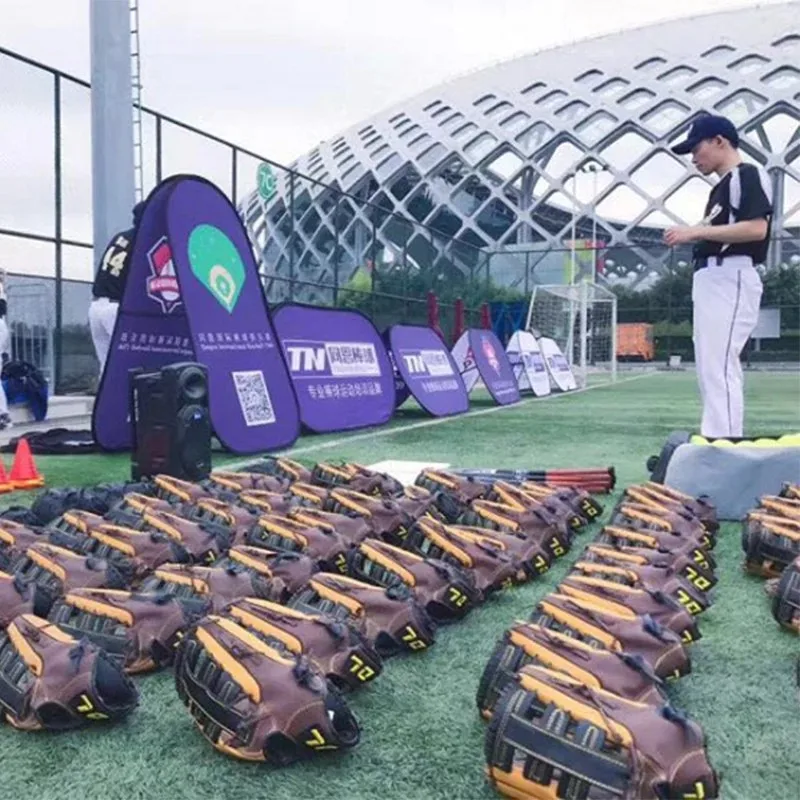 Baseball Gloves For Men Sports Sweat absorbing Two-layer Leather School Match Adult Youth 12.5'' Baseball Glove Equipment