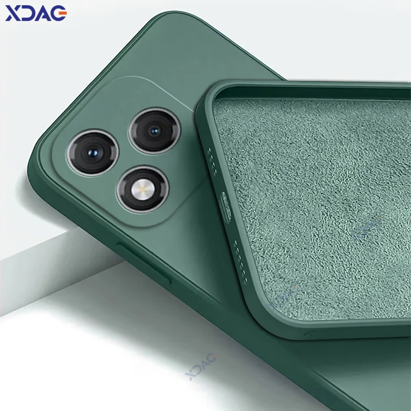 Luxury Dual Layer Cellphone Case Cover with Lens Protection - Soft Silicone Armor Design
