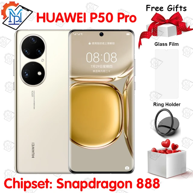 HUAWEI P50 Pro 4G Smartphone HarmonyOS 2 Snapdragon 888 6.6 OLED CN Version