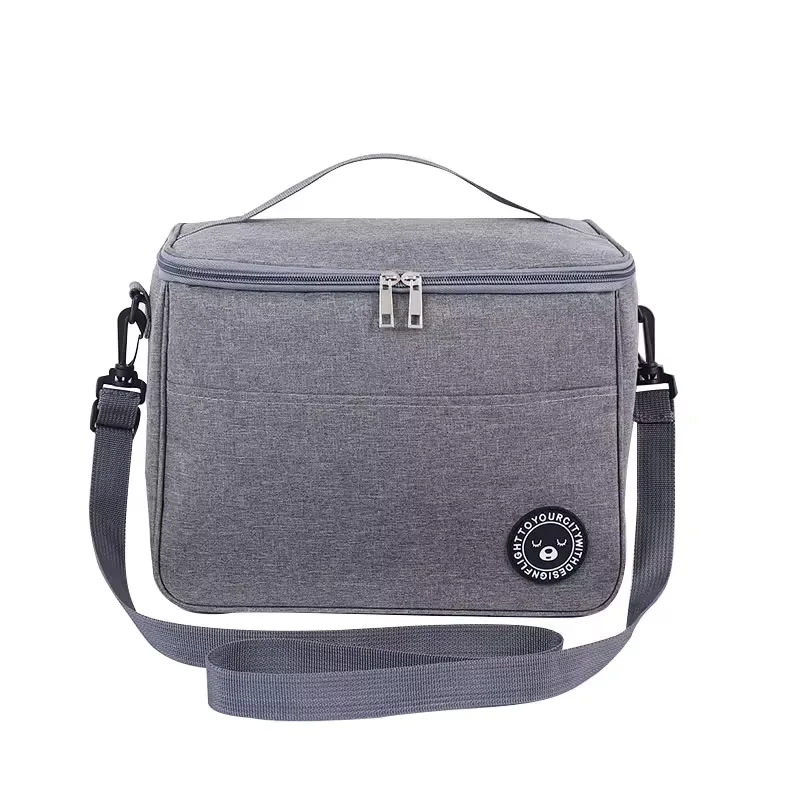 Lunch Bag Portable Lunch Bag Food Thermal Box Waterproof Office Cooler Lunchbox With Shoulder Strap Insulated Case