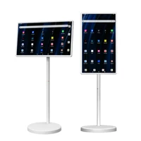 2025 Hot Sales Moveable 32 Inch Android 15 Portable TV Tablet PC with Battery Smart Touch Big Screen Tv Interactive Television