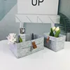 Desktop Storage Baskets Felt fabric Bedroom countertop Organize Basket Pen holder Sundries Cosmetics Storage,Basket of flowe 1