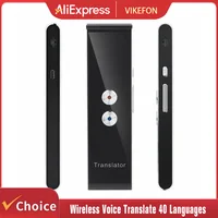 Wireless Voice Translate 40 Languages Multi Smart Instant for Business Travel Study Translated 2 Way Real Time Voice Translator