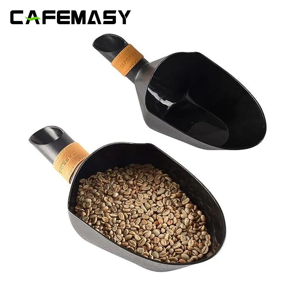 CAFEMASY ABS Coffee Beans Scoops Shovel Large Capacity Durable Shovel For Coffee Bean Flour Ice Cubes Capacity Measuring Tool