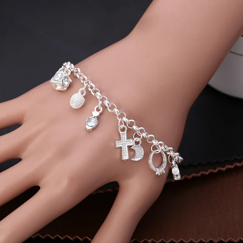 アクセサリー CROSSING STAR & MOON BRACELET CROSSING STAR & MOON BRACELET(2JU0297)K10 ブレスレット