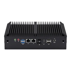 12th Gen Intel Core i3-1215U 6-Core Processor 3 Video Output Display Port Industrial Automation 8 USB Fanless Mini PC