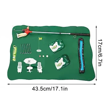 Mini Golf Professional Practice Set Golf Ball Sport Set Children's Toy Golf Club Practice Ball Sports Indoor Games Golf Training 6