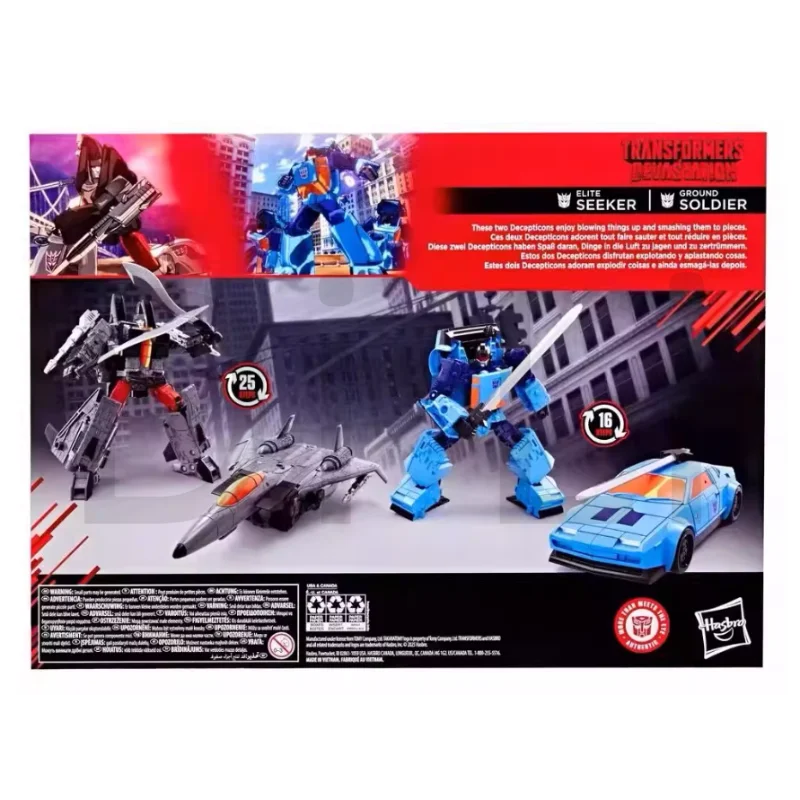 재고 있음 변신 장난감 제너레이션 셀렉트 엘리트 트래커즈 그라운드 트루프 애니메이션 모델 장난감 액션 피규어 장난감 컬렉션