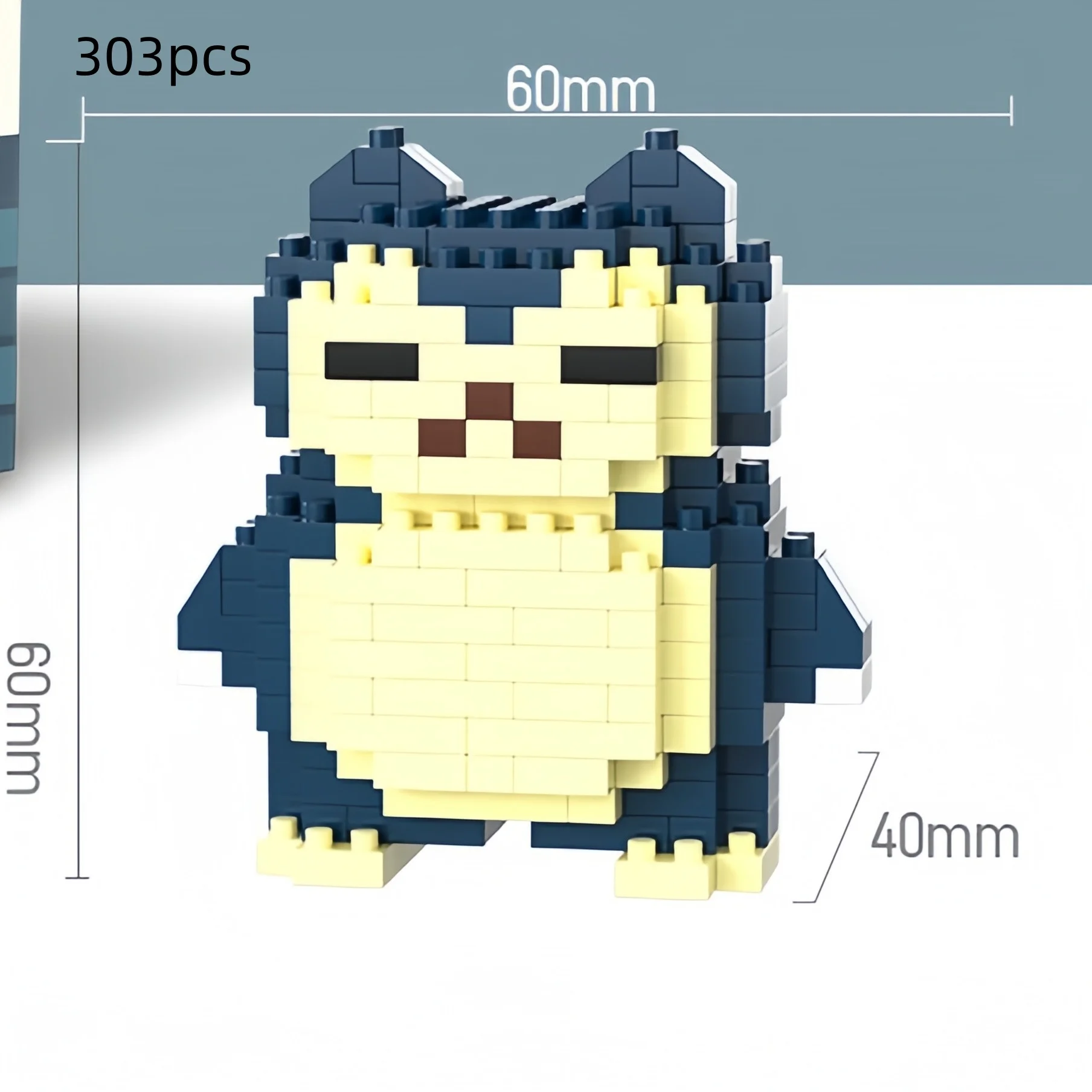 Premium Building Block Toys for Educational DIY Games - Cartoon Anime Theme for Boys and Girls