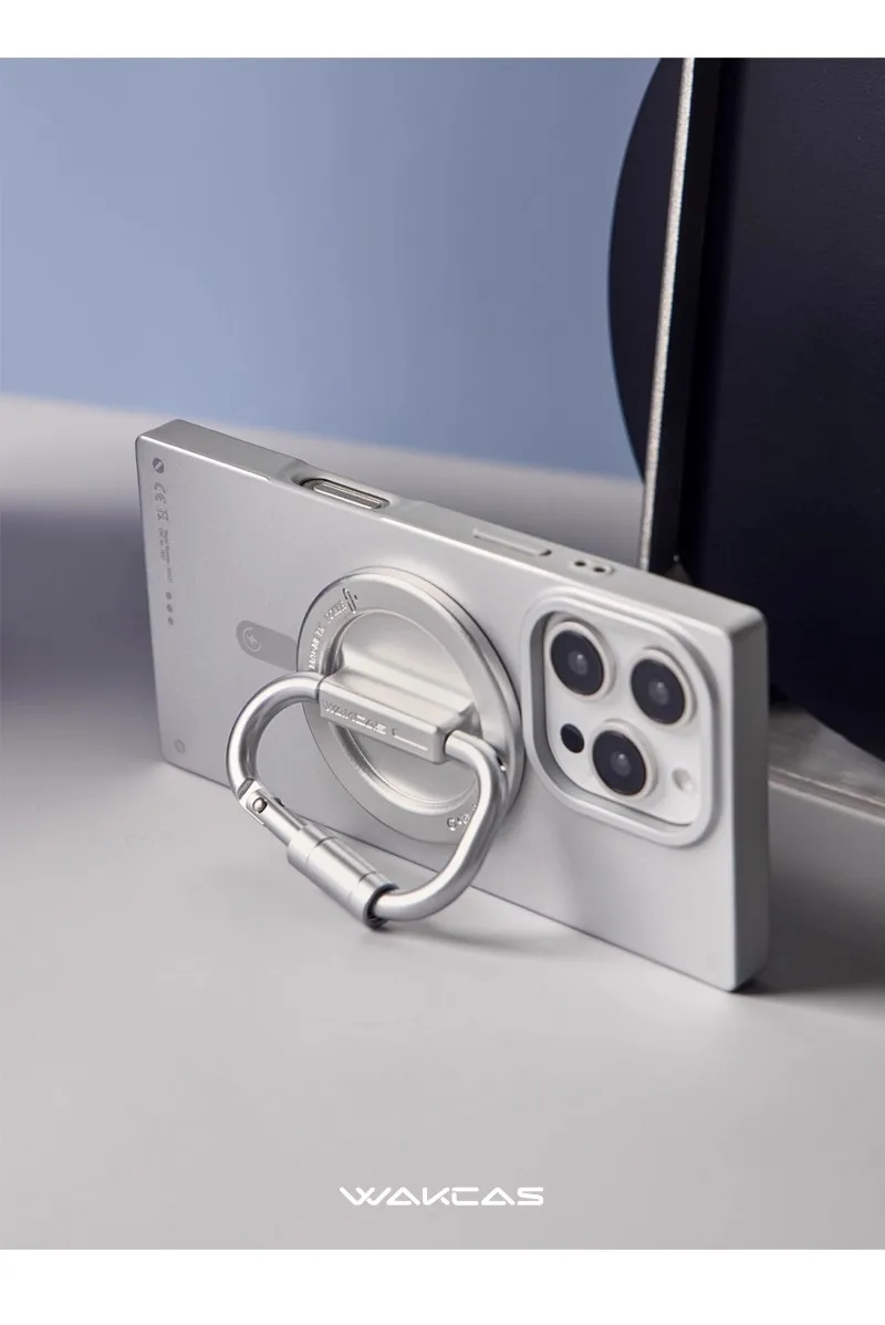 Wakcas Matte Magnetic Square iPhone Case