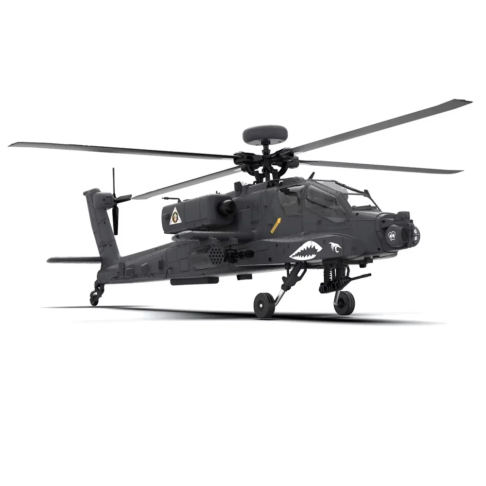 Yxznrc F11s 1:32 Apache Armed Remote Control Electric Helicopter Emulation Model Simulator Rc Aircraft Handle Control Toys Plane 3