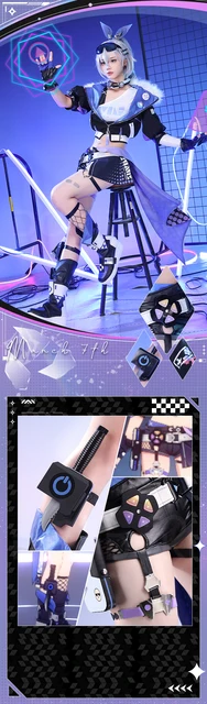 IN STOCK Silver Wolf Cosplay Costume Game Honkai: Star Rail