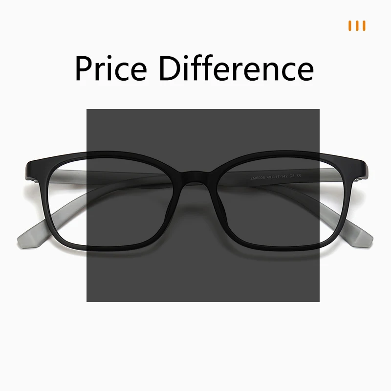 

Customized $1 Price Difference Link Glasses Frame/Lens/Freight Customized Price Difference