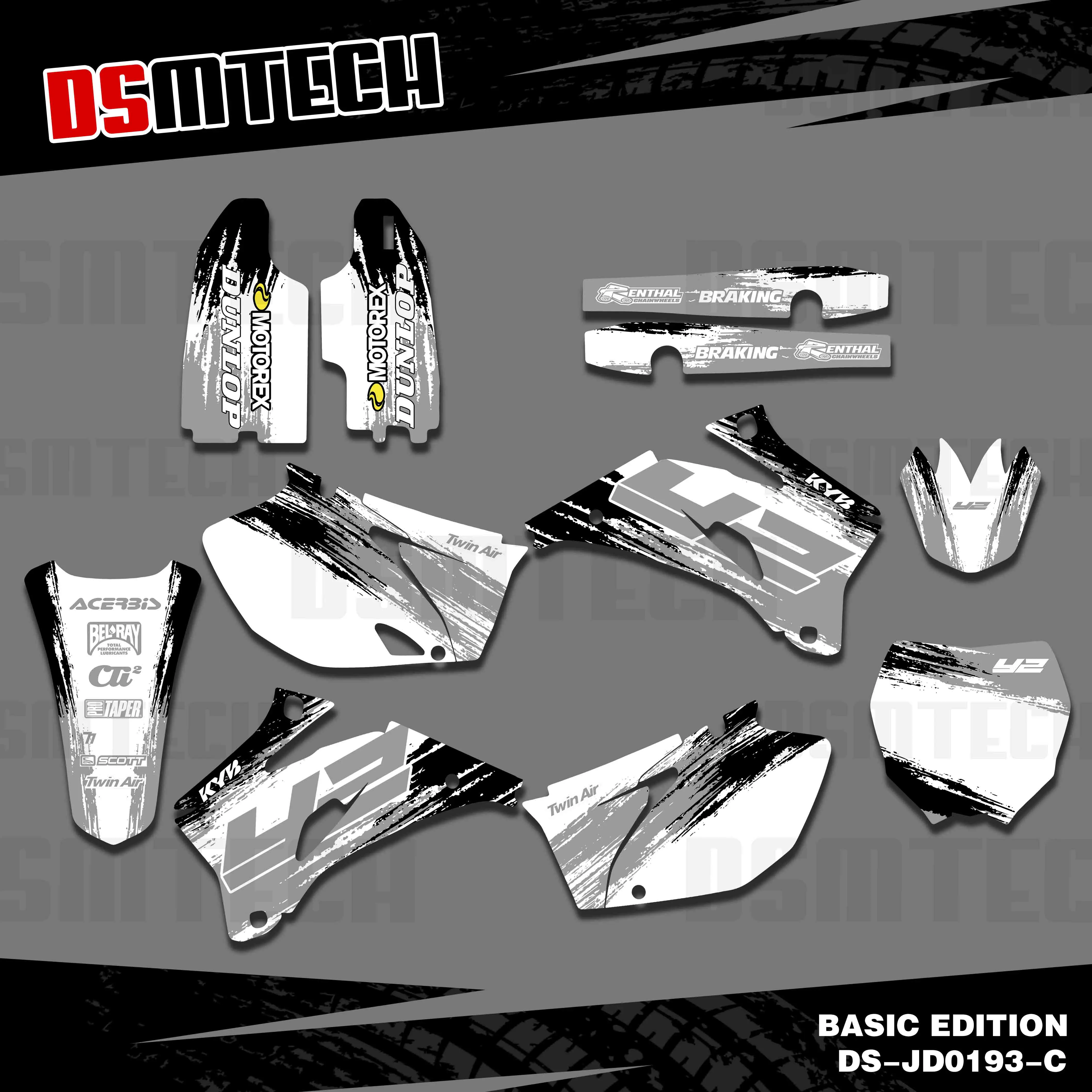 DSMTECH   ׷   ƼĿ ŰƮ, ߸ YZ250F YZ450F YZ 250F 450F 2006- 2009 , ǰ