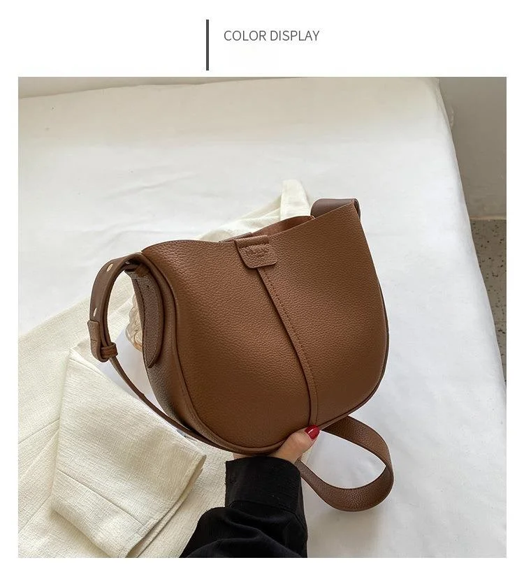 Women's Large Capacity Shoulder Bag Casual Simple Satchel Bag_voghion.com