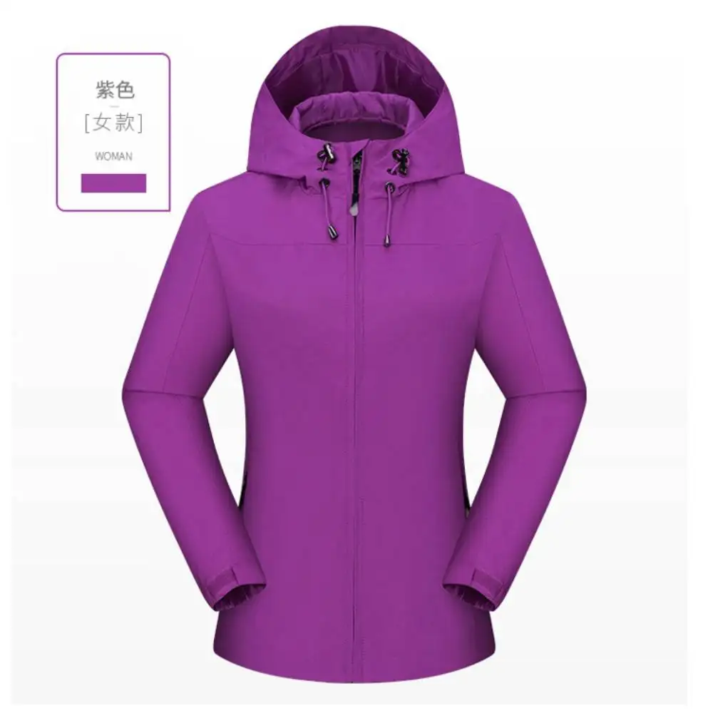 Women Jackets Trendy Lightweight Shell Camping Windproof Hooded Outwear Girl's Skiing Sportwear Lady Waterproof Windbreaker Coat