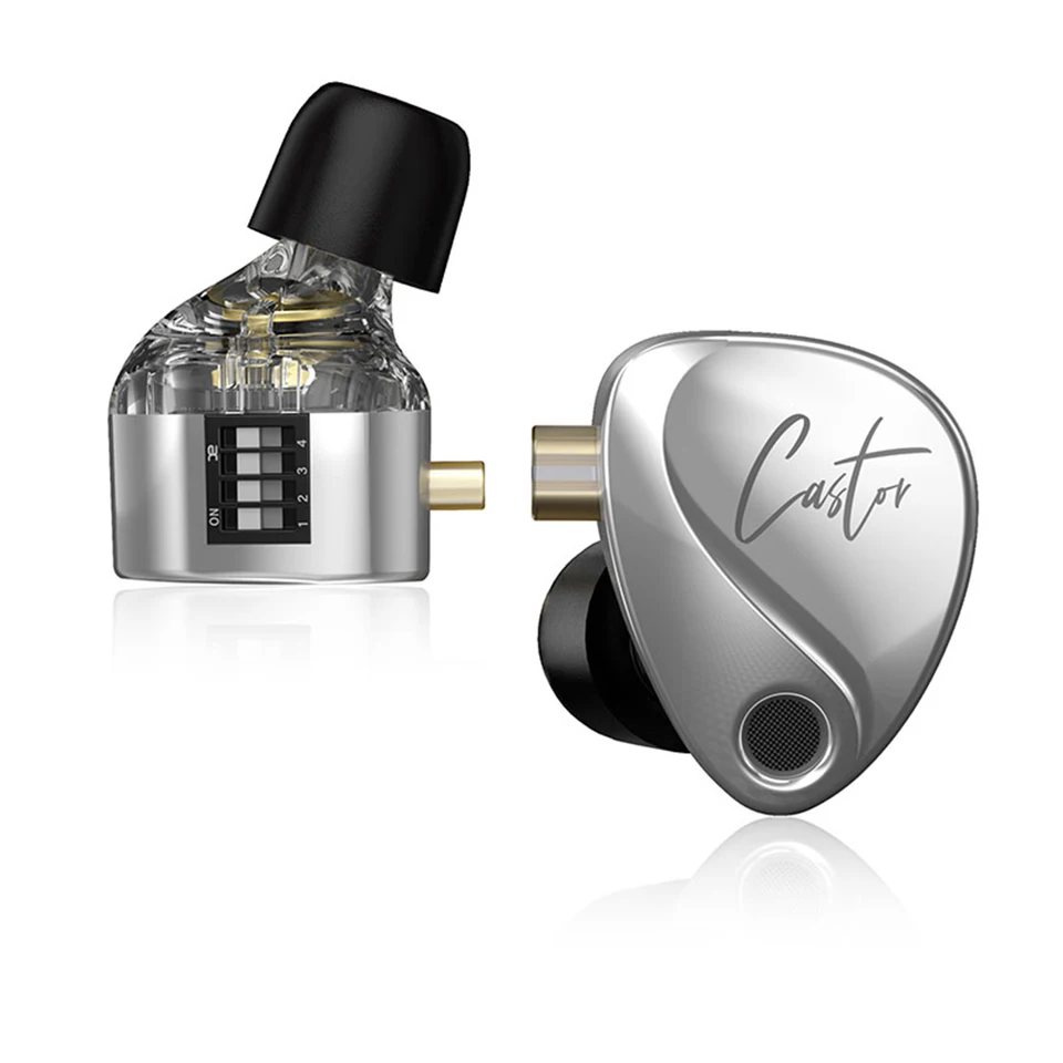 KZ Castor In Ear HiFi Noise Cancelling Earphones