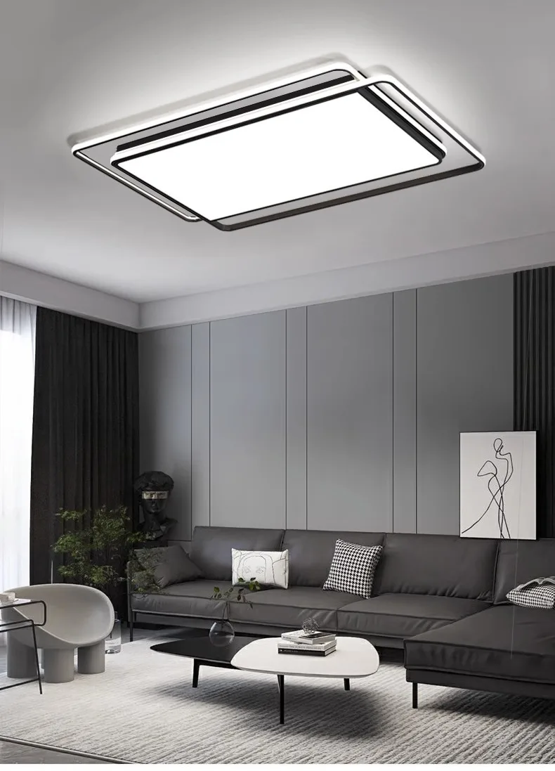 Description Picture 2 of itemLiving room light, main light, ultra-thin high-end feeling, Zhongshan lighting fixture, modern simple atmospheric, full spectrum