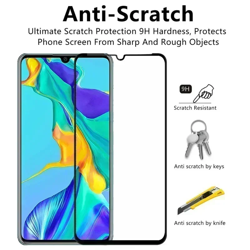 4 in 1 Tempered Glass Screen Protectors for Huawei