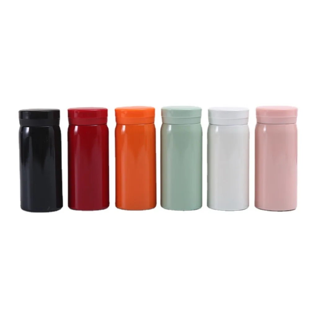 미니 보온병 내구성 304 스테인레스 스틸 보온병 컵, 절연 누출 방지 여행용 물병, 200ml, 280ml