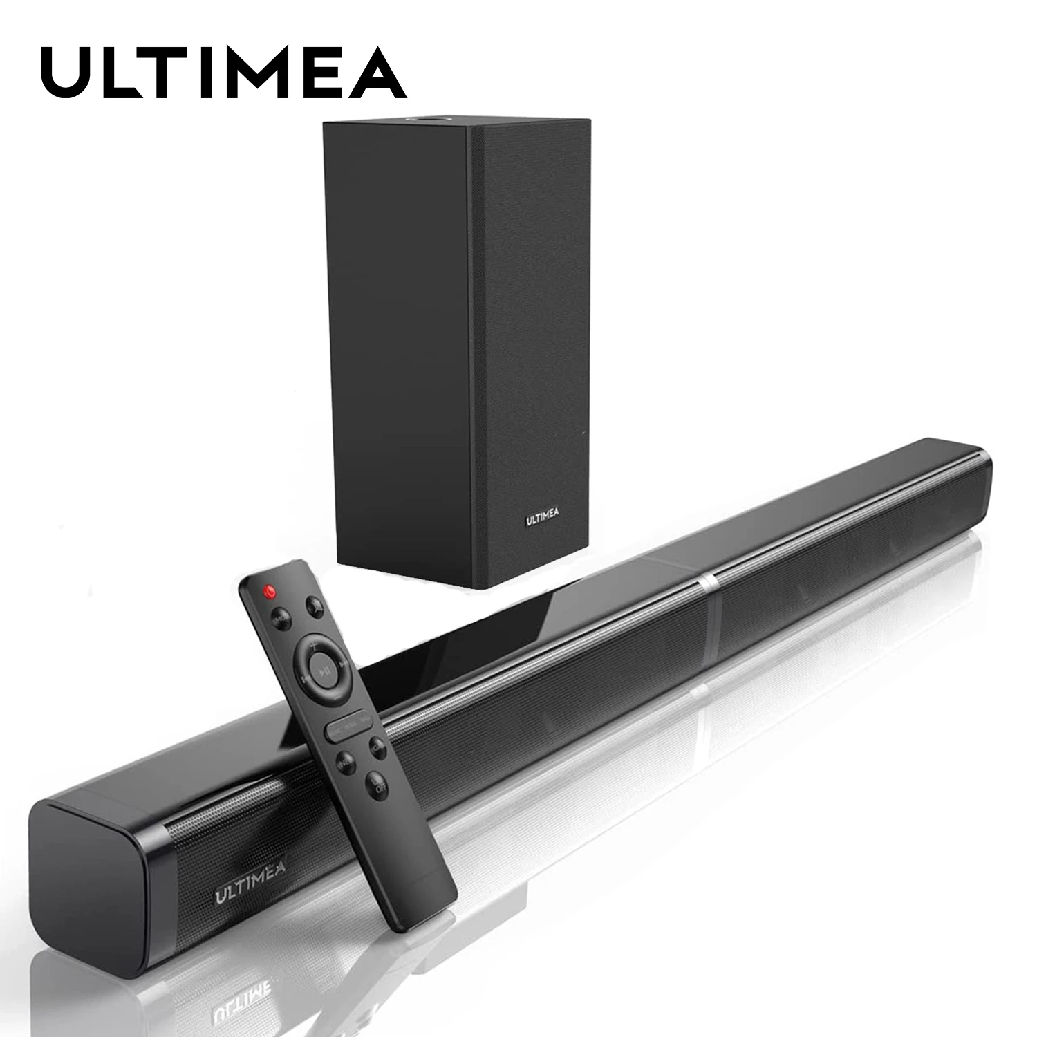 periodieke vergaan Jong Bomaker Tv Speaker Soundbar Subwoofer Bt Home Theater Cinema Wireless Touch  Control 2.1channel 5 Sound Aux 3.5mm Optical Speaker - Speakers - AliExpress