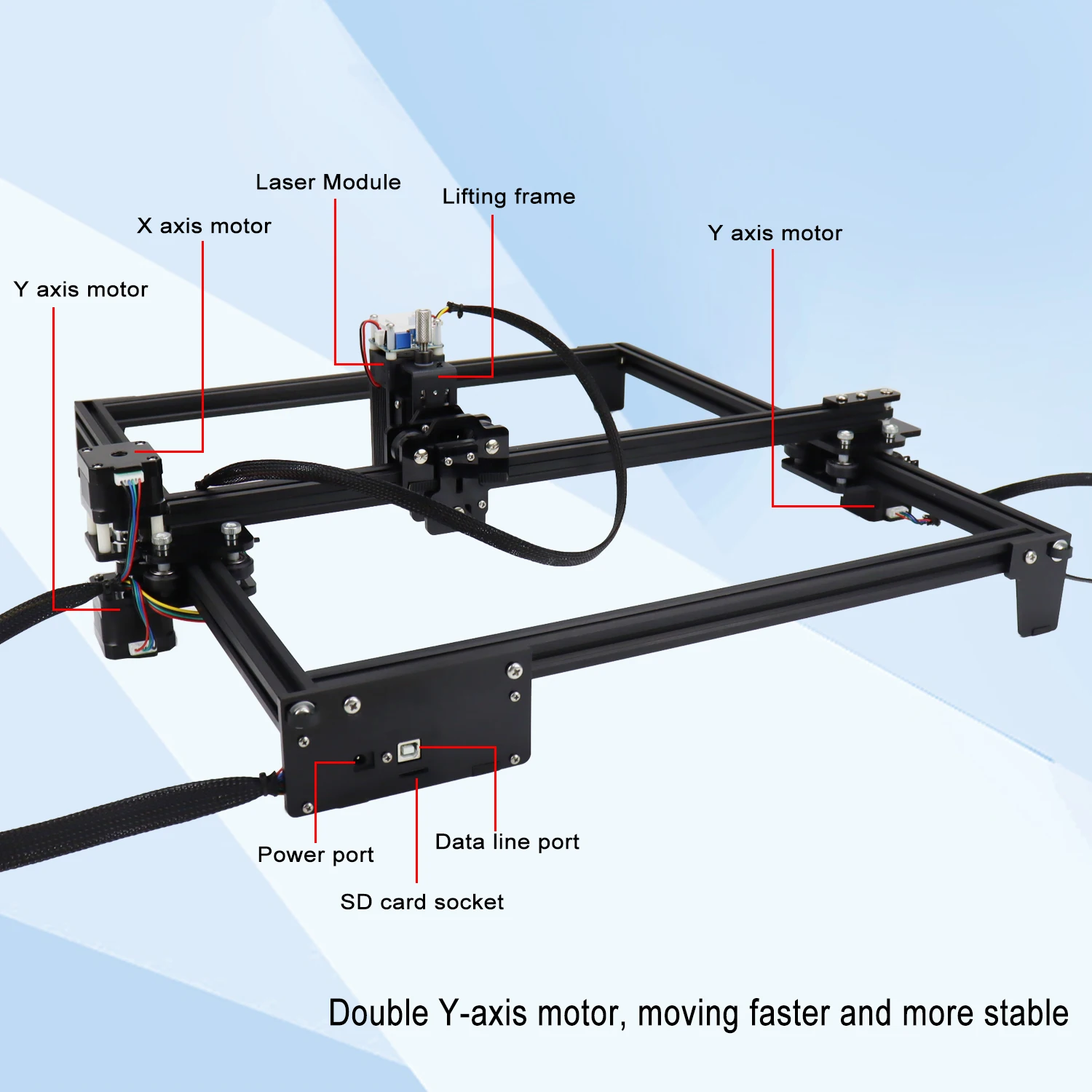 best router for woodworking ZBAITU Laser Engraver Cutter Machine 5.5W 10W, Desktop CNC Cut Wood Metal Tumblers Acrylic Glass With Offline Printer Goggles harbor freight woodworking bench