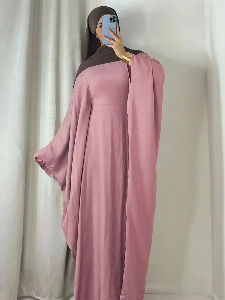 Summer Soft Crepe Like Linen Khimar 4