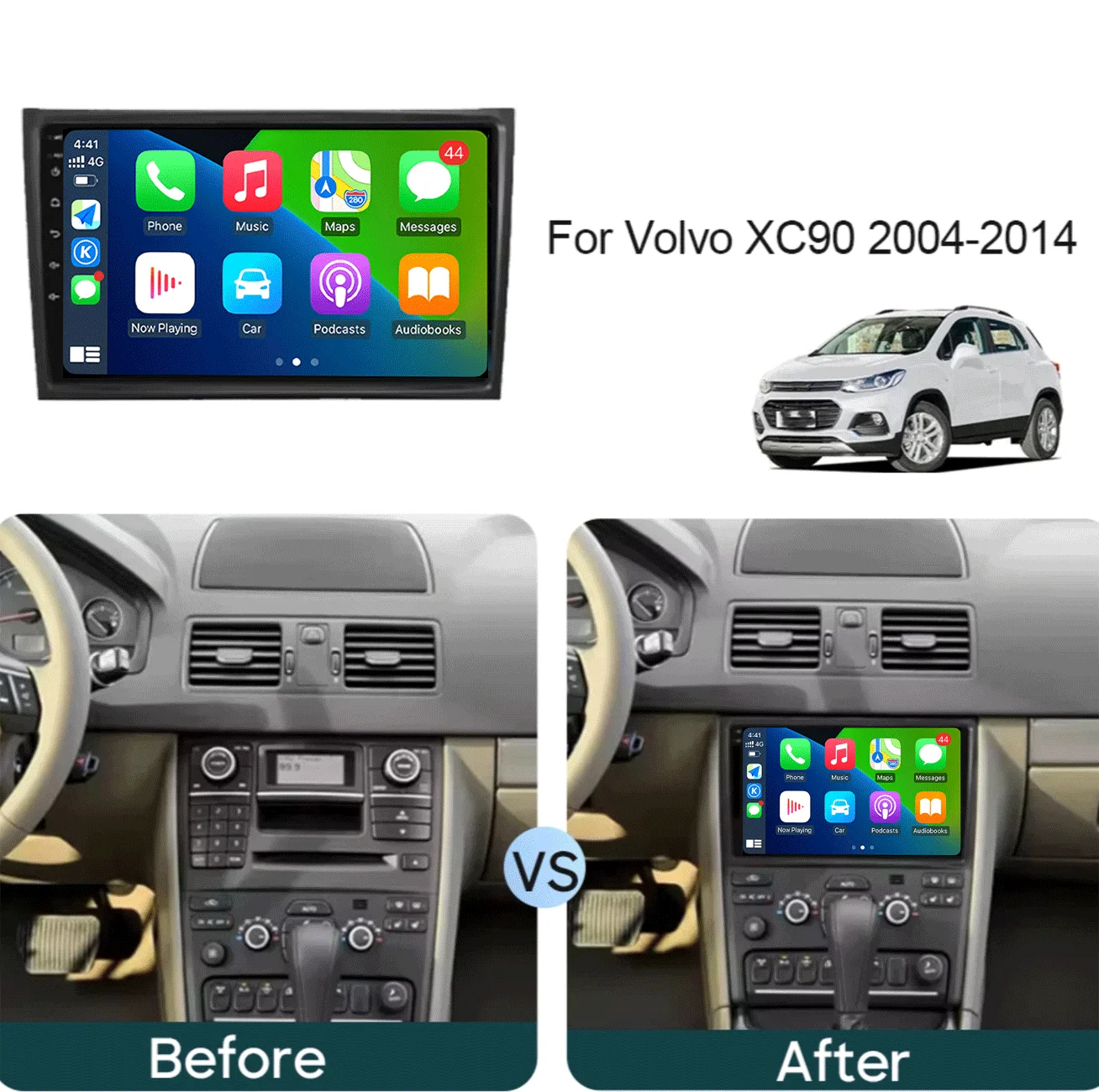 Android 11 Autoradio mit Navi für Volvo XC90 XC 90 2004-2014 9.7 Zoll Android 11 Autoradio mit Navi für Volvo XC90 XC 90 2004-2014 9.7 Zoll
