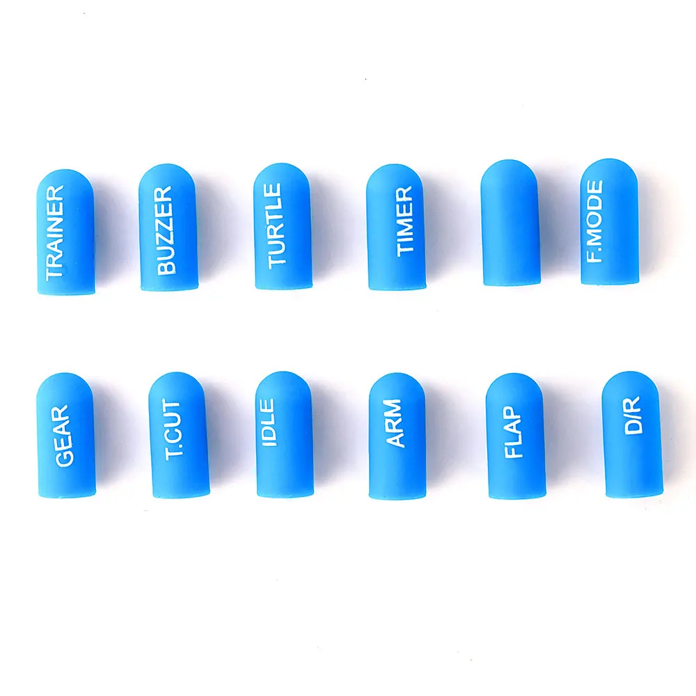 Conjunto de Capa de Interruptor de Silicone Rotulado Radiomaster Transmissor rc Proteger Capa Tx16s 12 Pcs por Pacote - Image 3