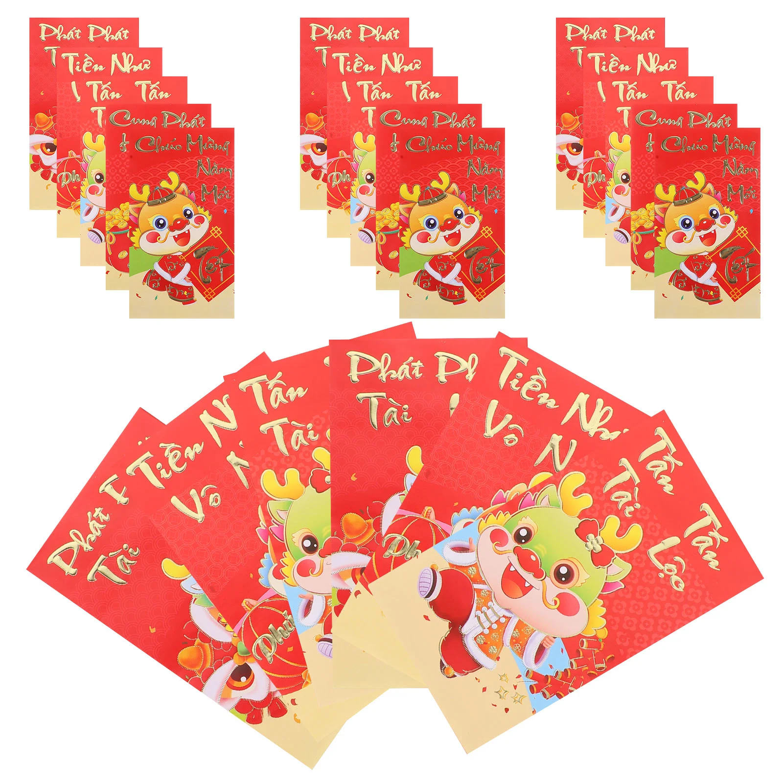 

Vietnamese New Year Chinese Money Packetss Year The Dragon Hong Bao Chinese Money Packetss 2024 Money Money Envelopes