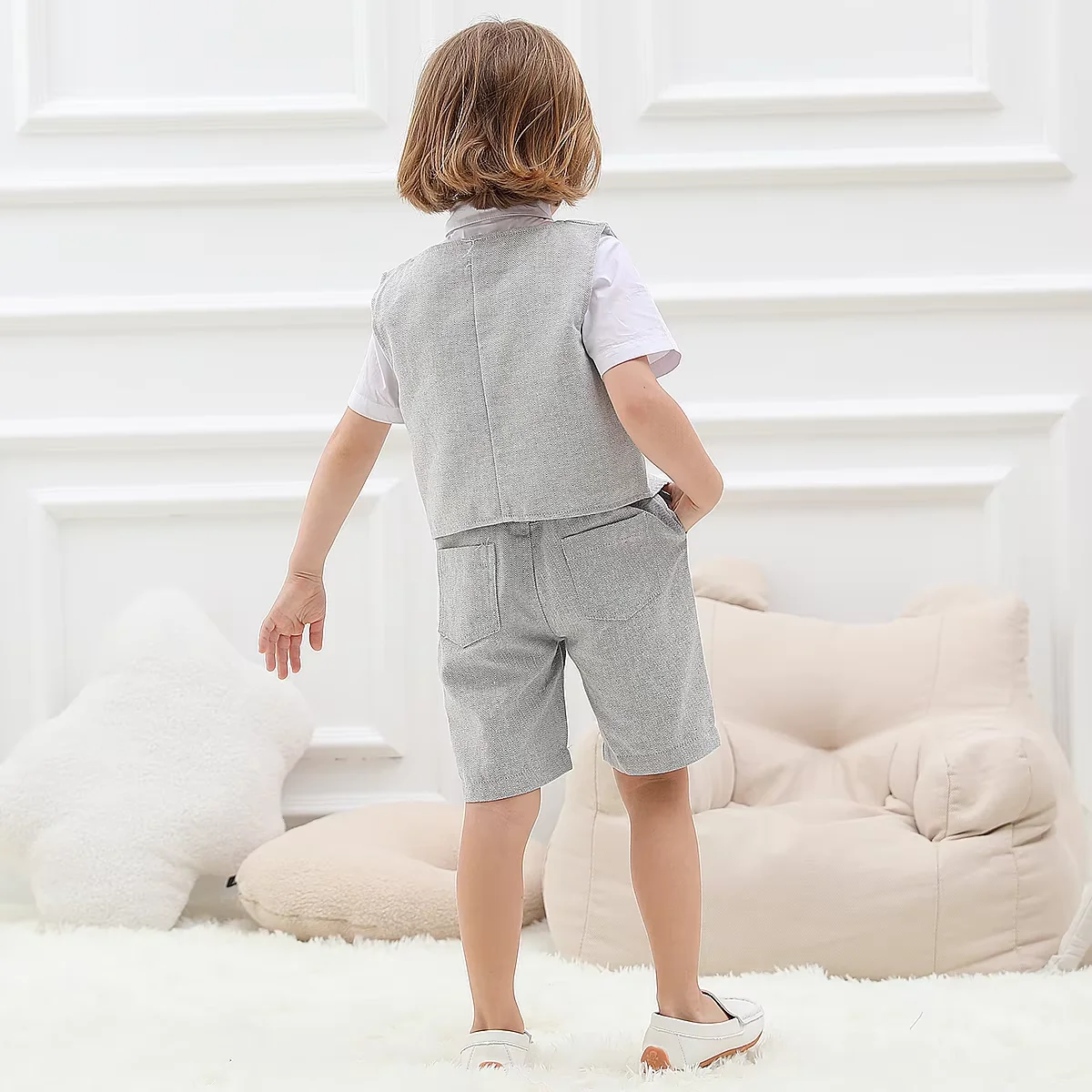 Baby Boy Clothes Toddler Wedding Suit Set Kids Birthday Party