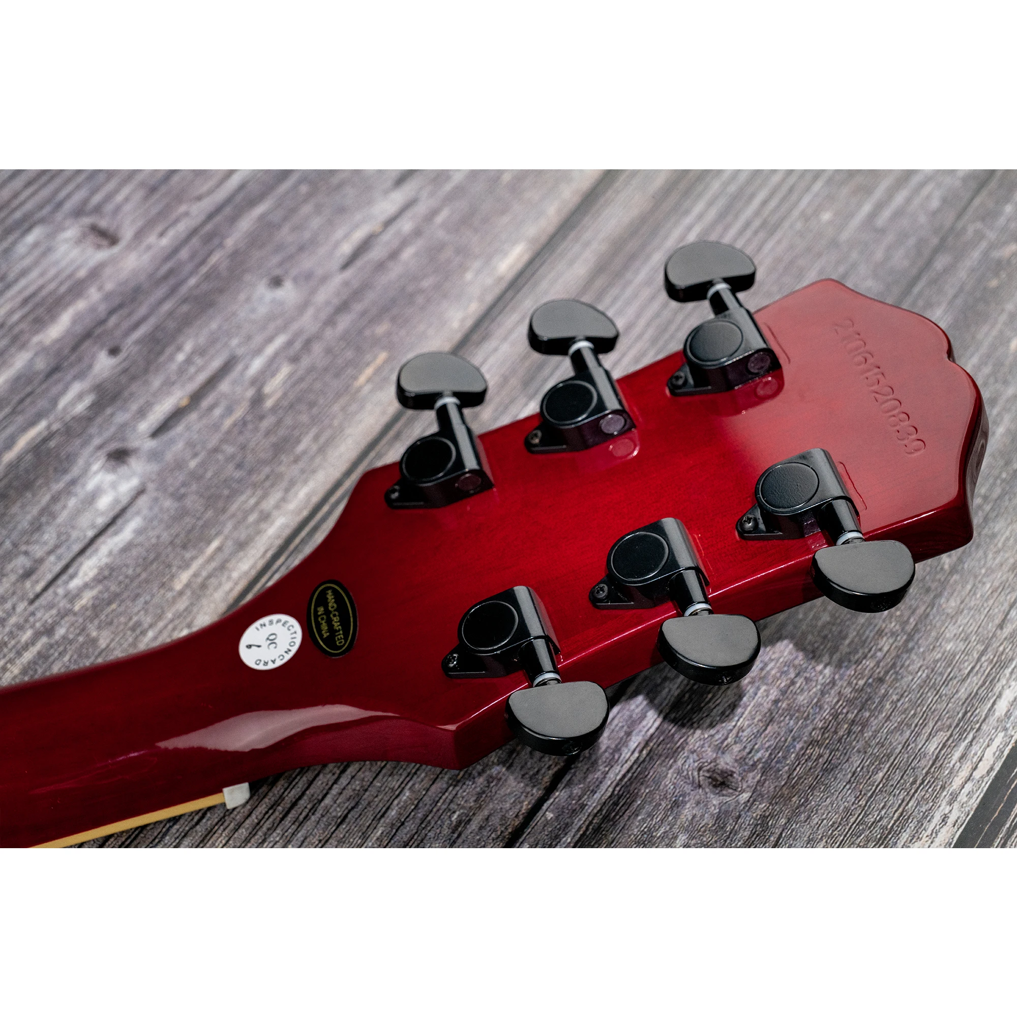 Musiclily Basic 3R3L 15:1 Ratio Vollständig versiegelte Mechaniken Mechaniken Stimmwirbel Tasten rechtwinklige Schraube für akustische E-Gitarre – Detail 19