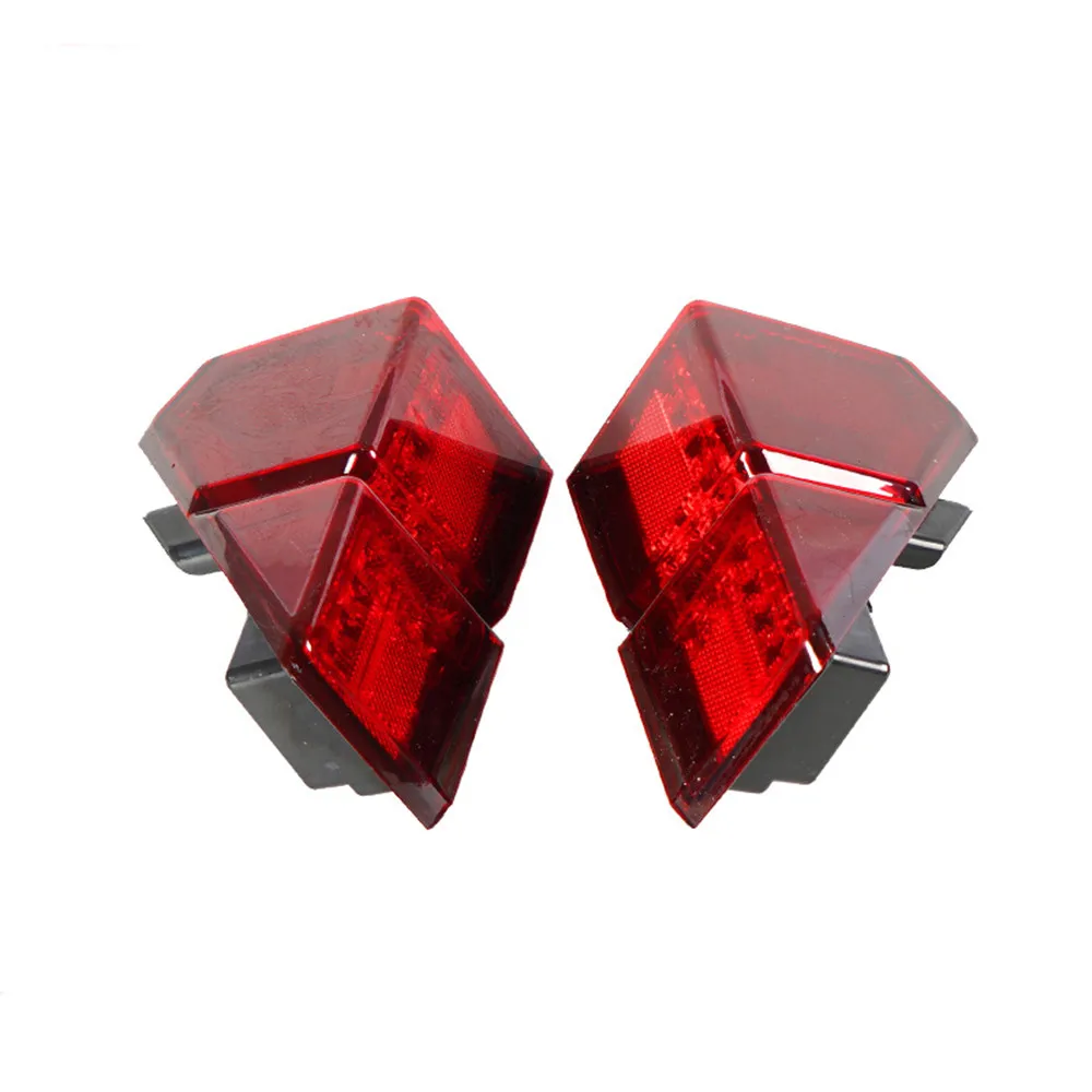 

2018-2023 for Polaris Ranger 1000 Xp Crew 1 Pair Left & Right Brake Tail Lights 2413766 Smoke/Red Motorcycle Lights Accessories