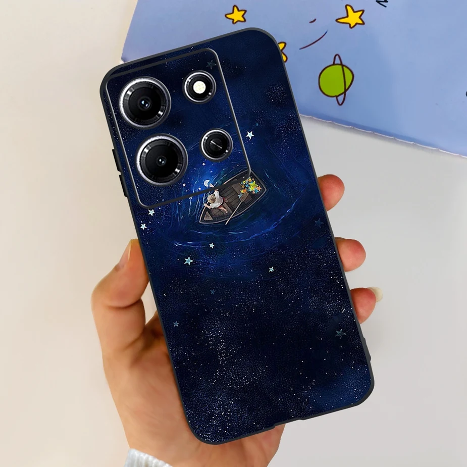 Cute Spaceman Dinosaur Soft Silicone Phone Case - Stylish Protective Bumper Cover